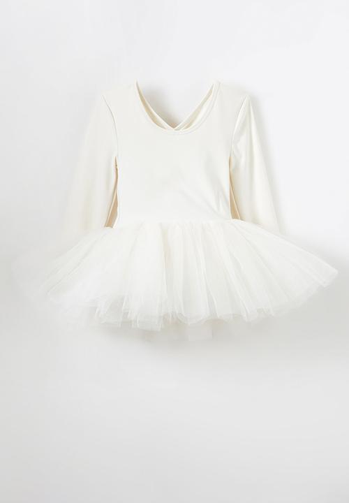 Cotton On - Evie long sleeve tutu - dark vanilla