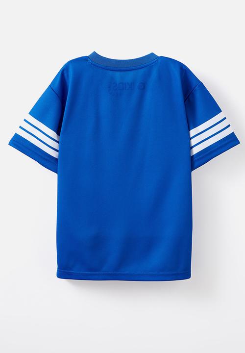 Cotton On - Lewi short sleeve sports tee - harbour blue/ 65