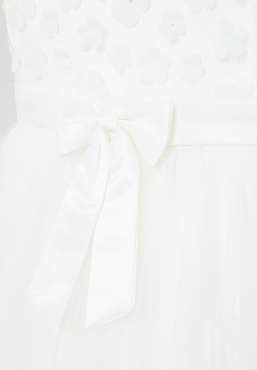 Pop Candy - Combo occasion dress - white