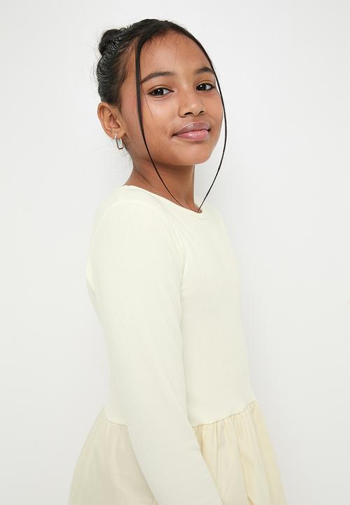 Pop Candy - Long sleeve dress - ecru
