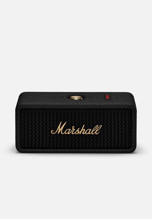 Marshall - Marshall Emberton III Portable BT Speaker - Black. Brass