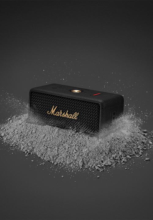 Marshall - Marshall Emberton III Portable BT Speaker - Black. Brass