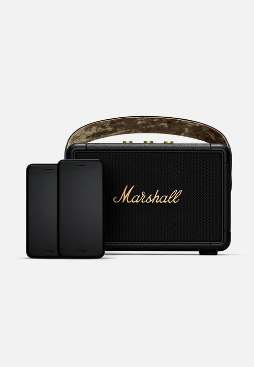 Marshall - Marshall Kilburn II Portable BT Speaker - Black & Brass