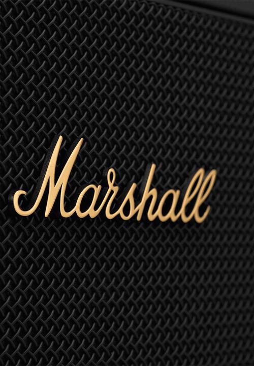 Marshall - Marshall Kilburn II Portable BT Speaker - Black & Brass