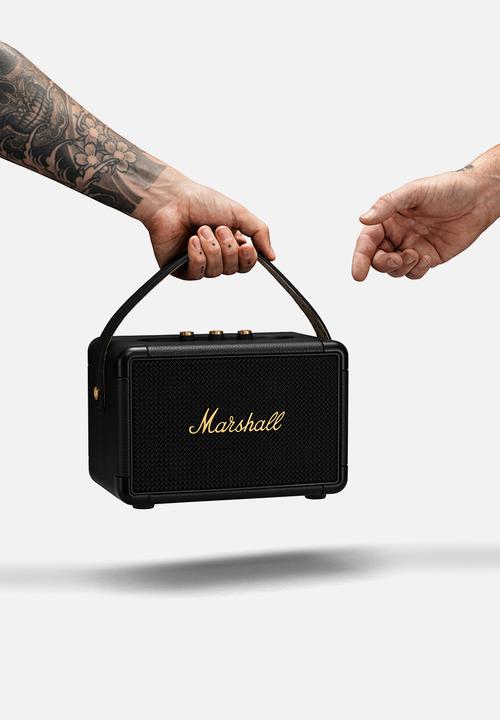 Marshall - Marshall Kilburn II Portable BT Speaker - Black & Brass