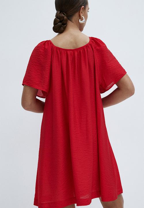 H&M - A-line dress - red