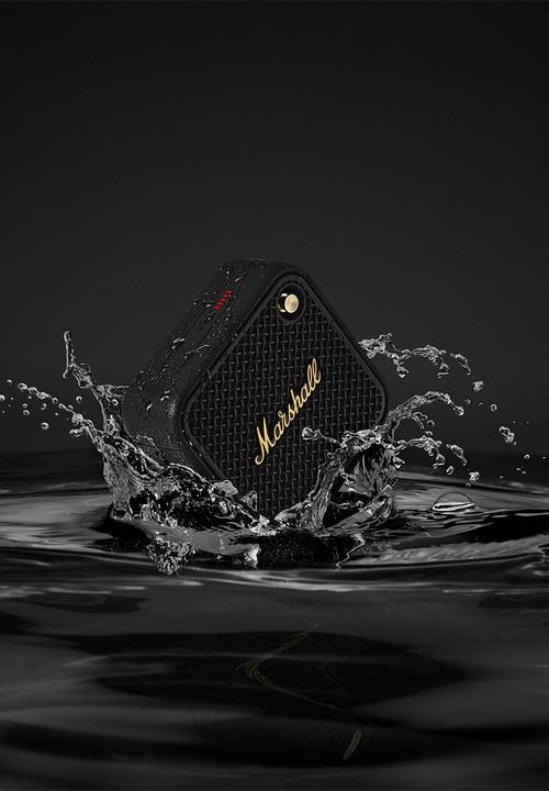 Marshall - Marshall Willen II Portable BT Speaker - Black & Brass