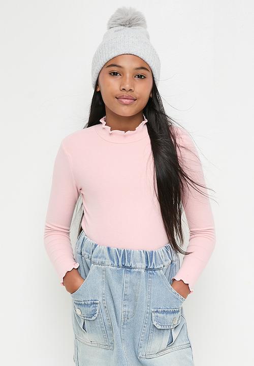 Pop Candy - Denim utility skirt-blue