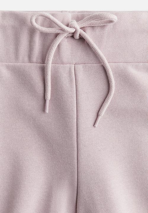 H&M - Straight joggers - light dusty pink