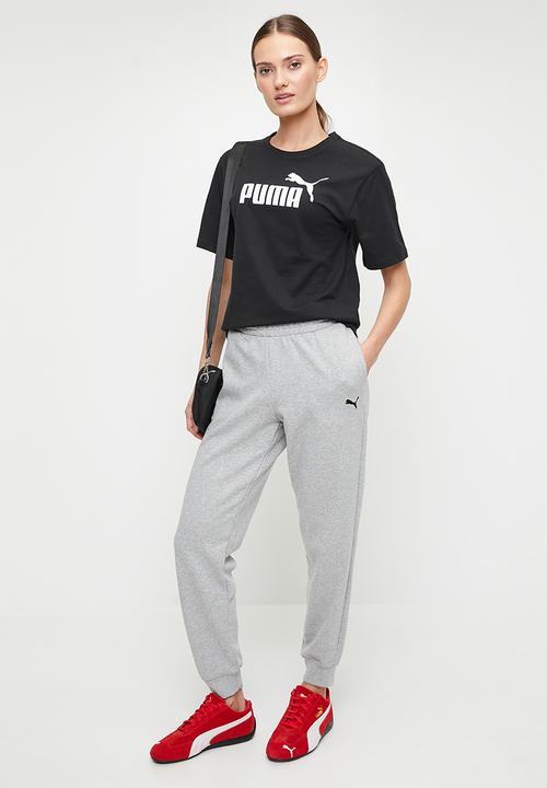 PUMA - Ess No. 1 Logo Relaxed Tee W - Puma Black