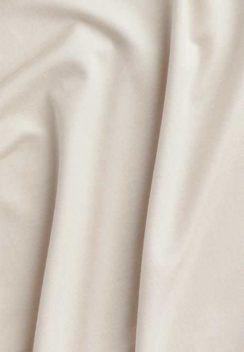 H&M - Lyocell turtleneck top - light beige