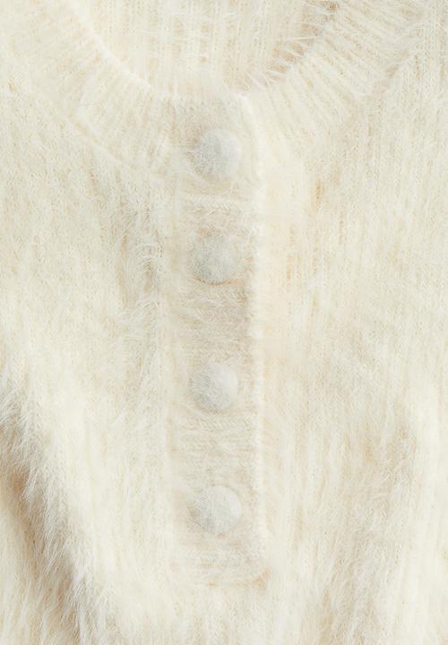 H&M - Fluffy-knit jumper - cream