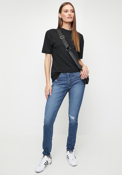 Levi’s® - Curvy Hirise Superskinny - Back To Square Blue