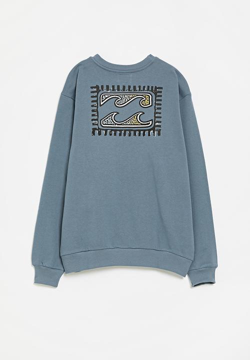 Billabong  - Foundation cr pullover sweat - glacier blue