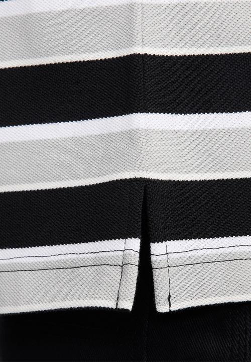 Nike - Club Striped Polo - Black/White