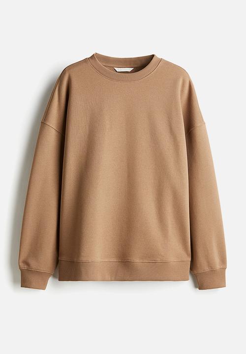 H&M - Oversized sweatshirt - dark beige