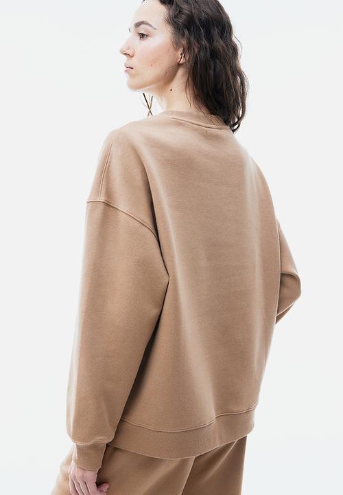 H&M - Oversized sweatshirt - dark beige