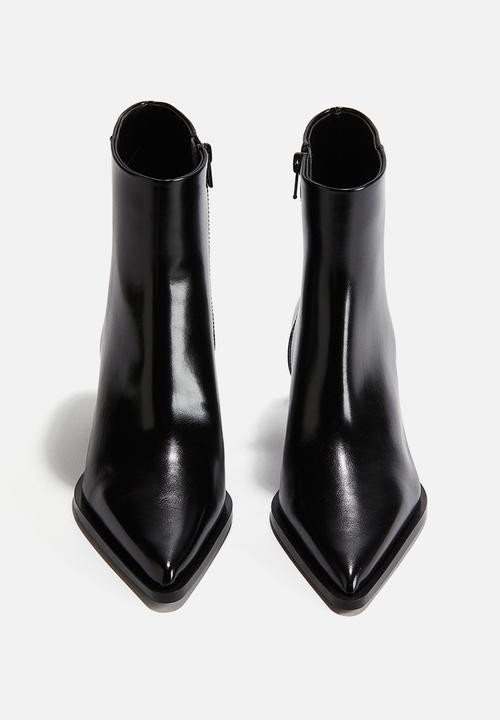 H&M - Pointed ankle boots - black