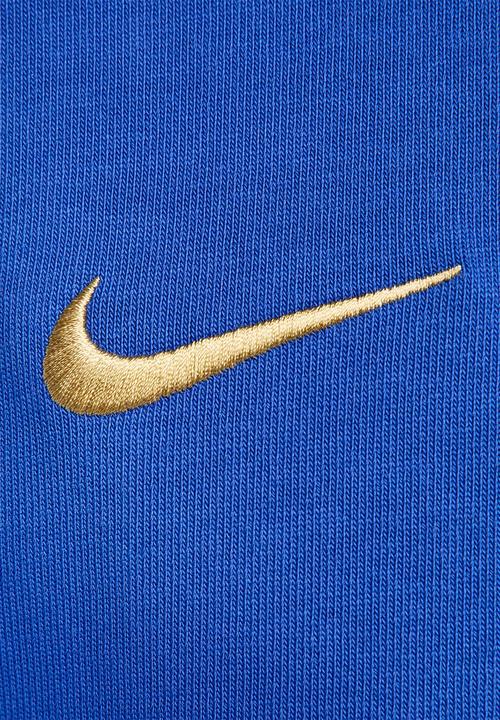 Nike - FFF  Football Oversized Polo - Bright Blue/Club Gold