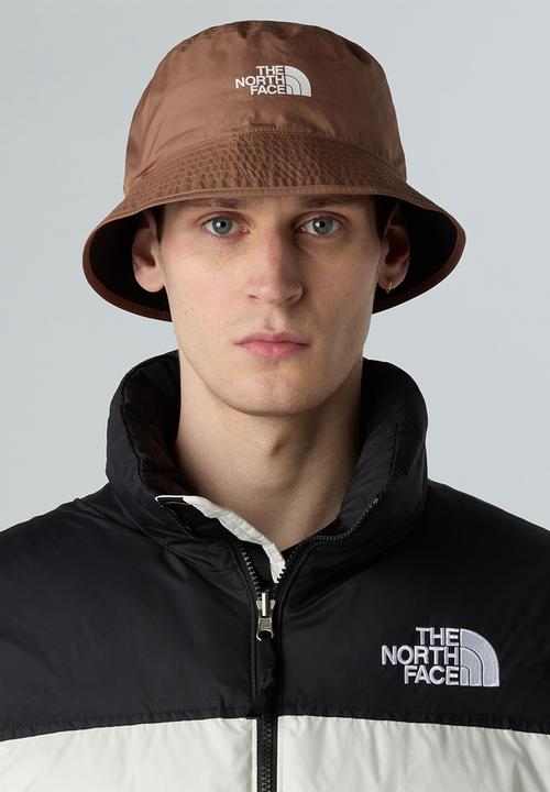 The North Face - Sun Stash Hat - Latte-TNF Black