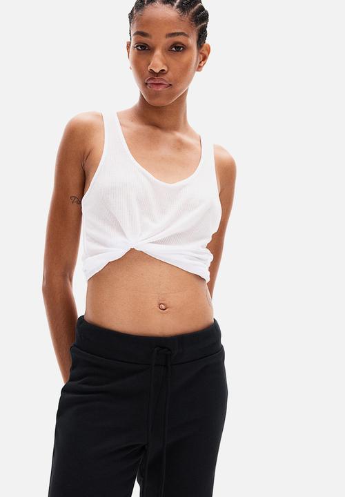 H&M - Straight joggers - black