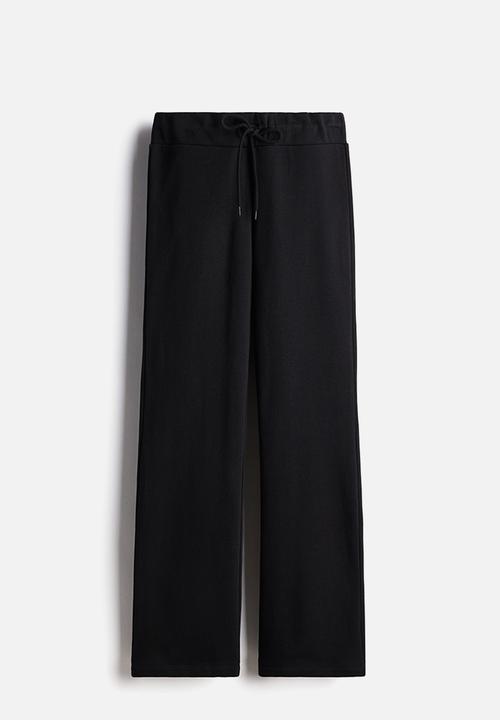 H&M - Straight joggers - black