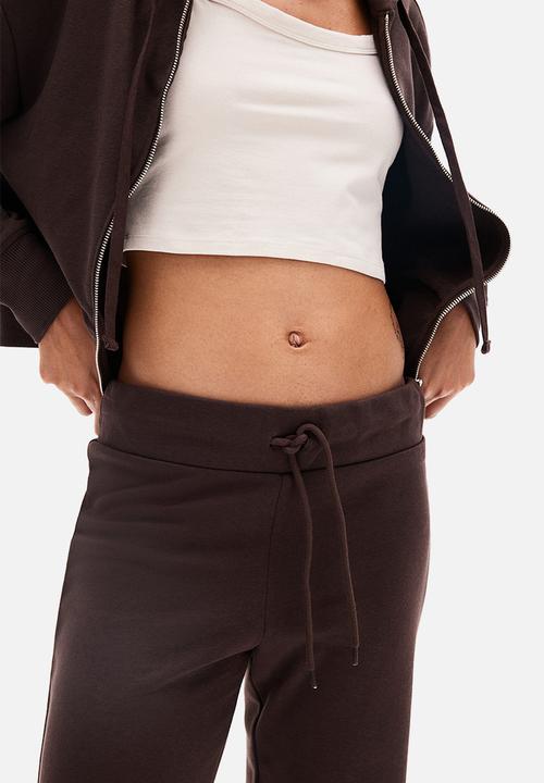 H&M - Straight joggers - dark brown
