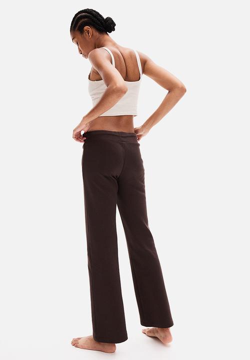 H&M - Straight joggers - dark brown