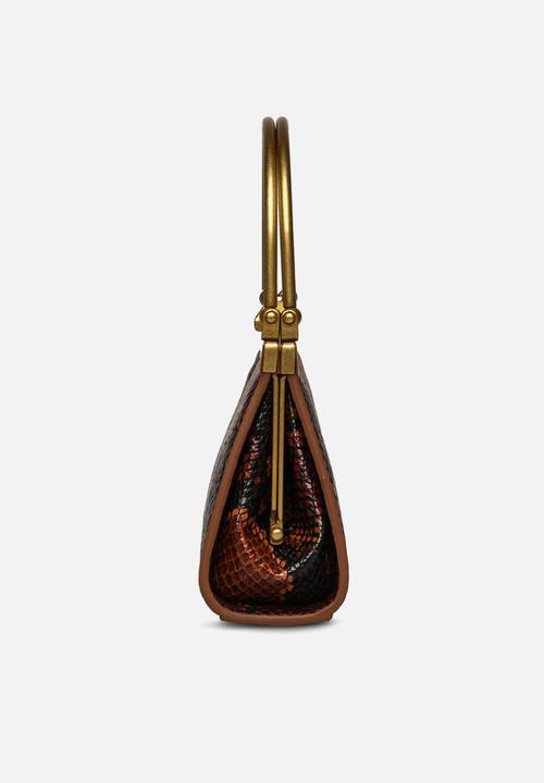 Steve Madden - Bello top handle bag -brown