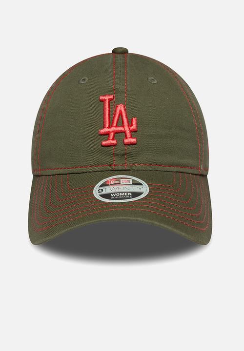 New Era - Contrast stitch  9Twenty®  Los Angeles Dodgers - olive