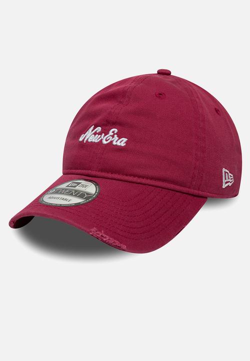 New Era - 920 Distress Newera - Maroon Y25