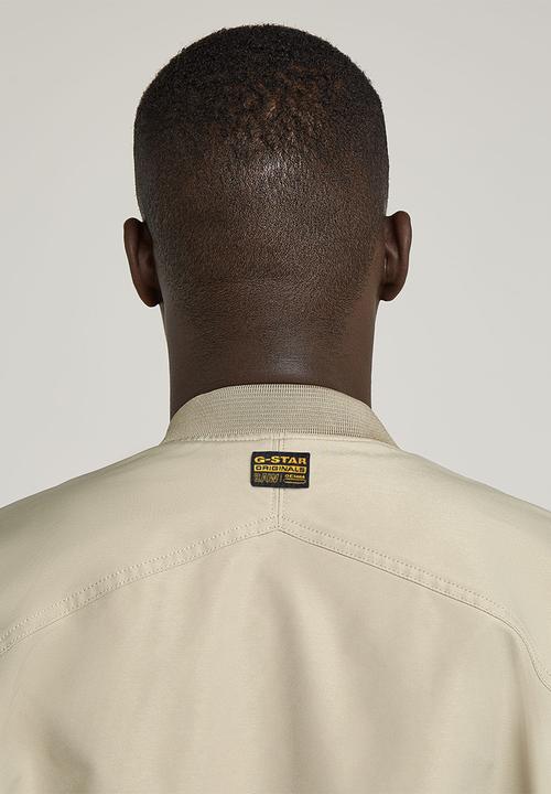 G-STAR - Unpadded bomber jkt - beige