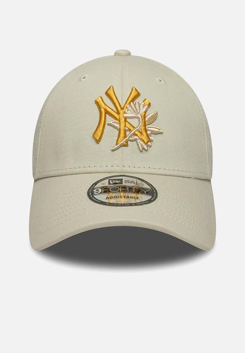 New Era - Floral icon 9Forty® New York Yankees - ivory