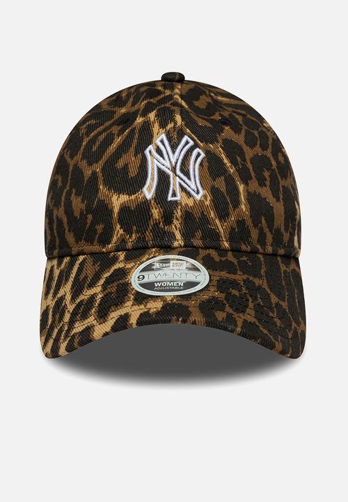 New Era - Outline leopard  9Twenty® New York Yankees - black/brown