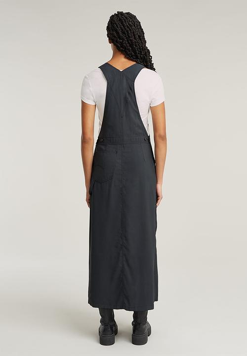 G-STAR - Dungaree Dress s\l Wmn - Petrol