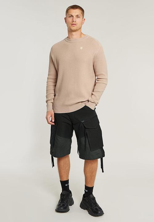 G-STAR - Serrated r knit - beige