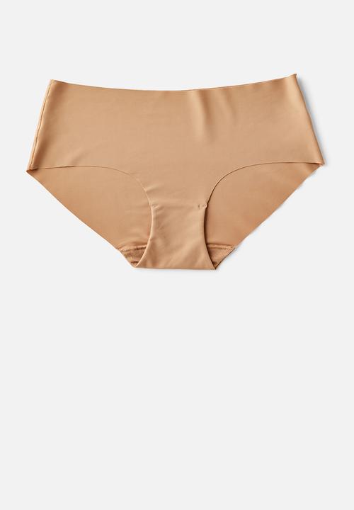 Cotton On - The Invisible Boyleg Brief 3 Pack - Black/Frappe/Maple Sugar