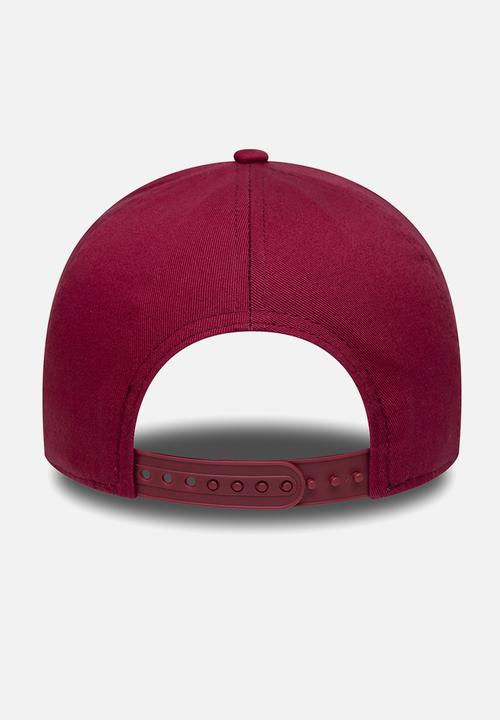 New Era - Trucker Eframe Washed Patch Newera - Maroon Y25