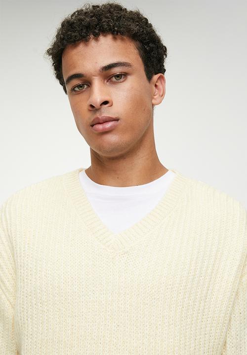 Cotton On - V Neck Knit - Butter