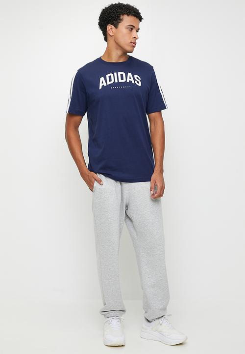 adidas Performance - C Colleg Tee Dkblue - Blue