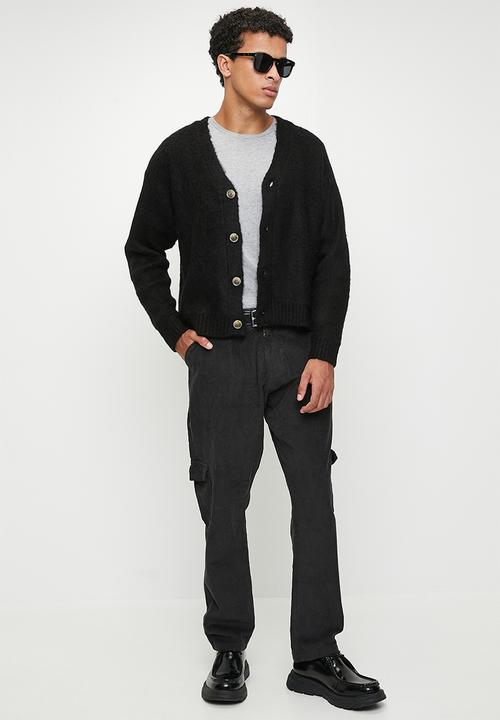 Cotton On - Cropped Cardigan - Black