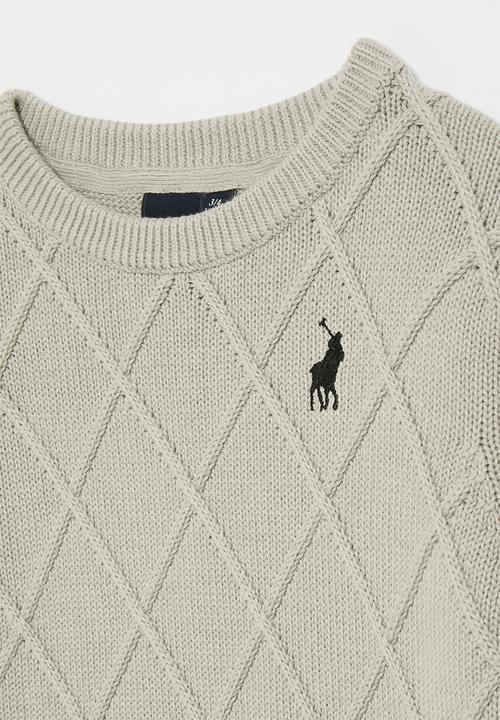 POLO - Boys usher argyle jersey - light grey