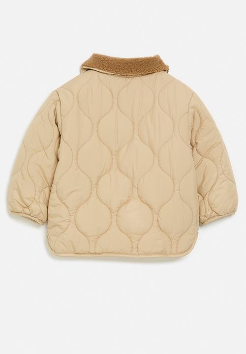 Pop Candy - Quilted jacket-beige