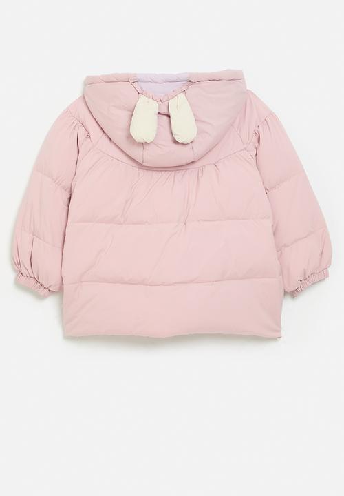 Pop Candy - Hooded puffer jacket-pink