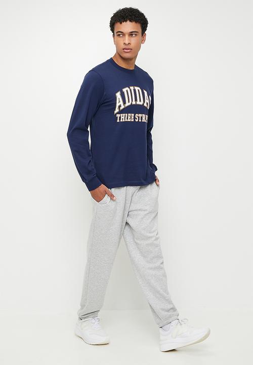 adidas Performance - Tokyo Longs Tee Dkblue - Blue