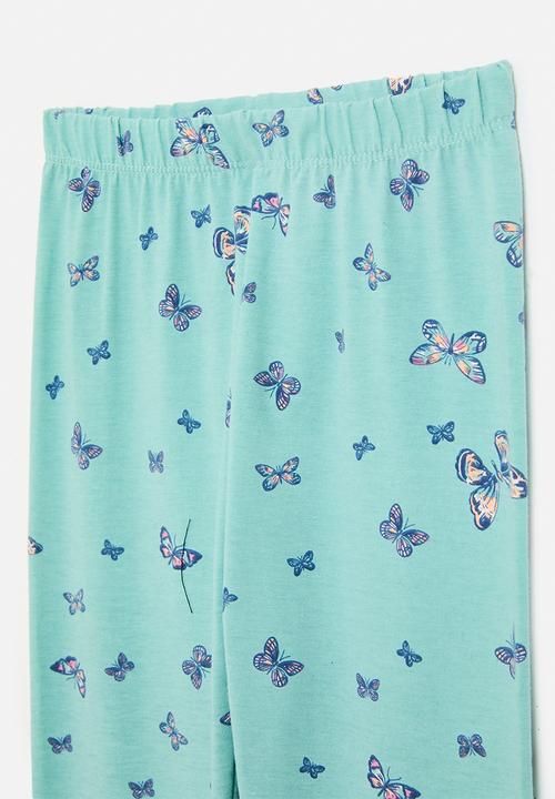 Pop Candy - Printed leggings - blue