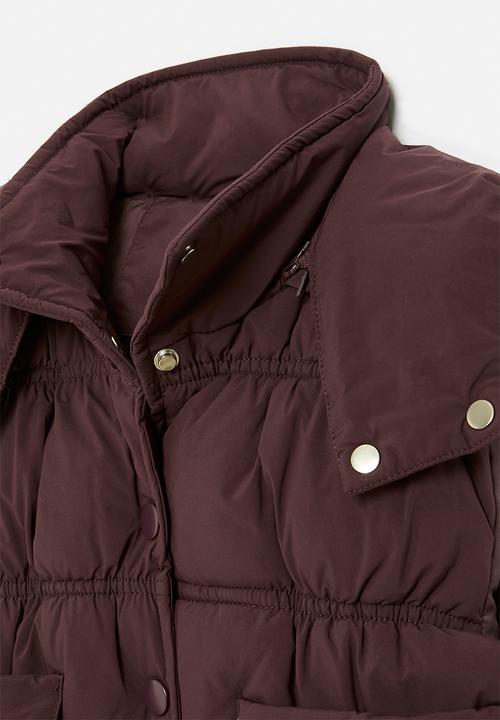 Pop Candy - Gilet-maroon