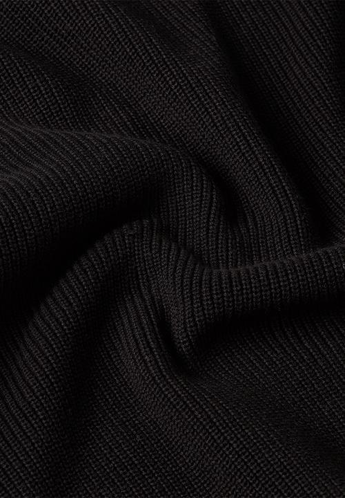 G-STAR - Detailed r knit - dk black