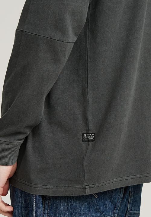 G-STAR - Pigment dye loose r t l\s - dk black gd