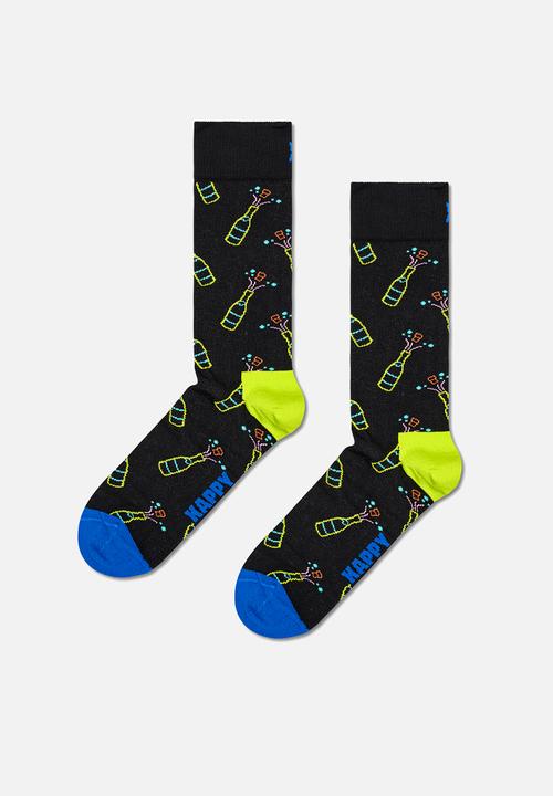 Happy Socks - 2 Pack You Did It Socks Gift Set - Black & Navy